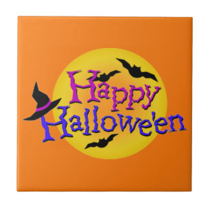 Happy Halloween Ilustrations Tile