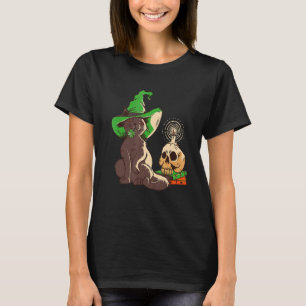 happy halloween irish american 2022 Black Cat wit T-Shirt