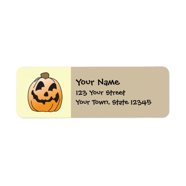 Happy Halloween Jack-O-Lantern (Front)