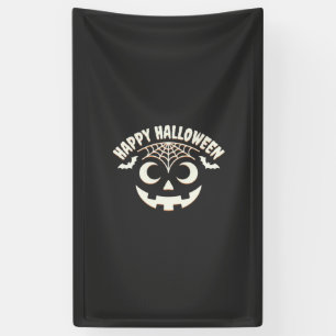 Happy Halloween Jack-O-Lantern Face Design_1 Banner