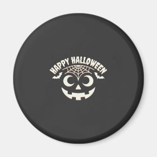 Happy Halloween Jack-O-Lantern Face Design_1 Magnet
