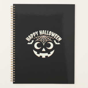Happy Halloween Jack-O-Lantern Face Design_1 Planner