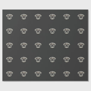 Happy Halloween Jack-O-Lantern Face Design_1 Wrapping Paper