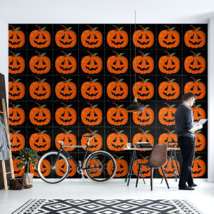 Happy Halloween Jack O Lantern Illustrative Art Wallpaper