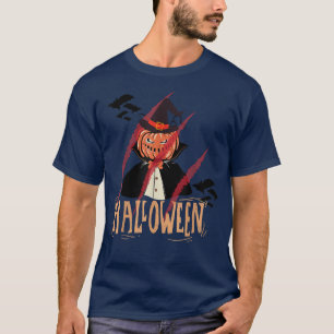 Happy Halloween Jack O'Lantern Witch, Trickortreat T-Shirt
