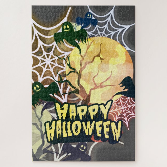 Happy Halloween Jigsaw Puzzle (Vertical)