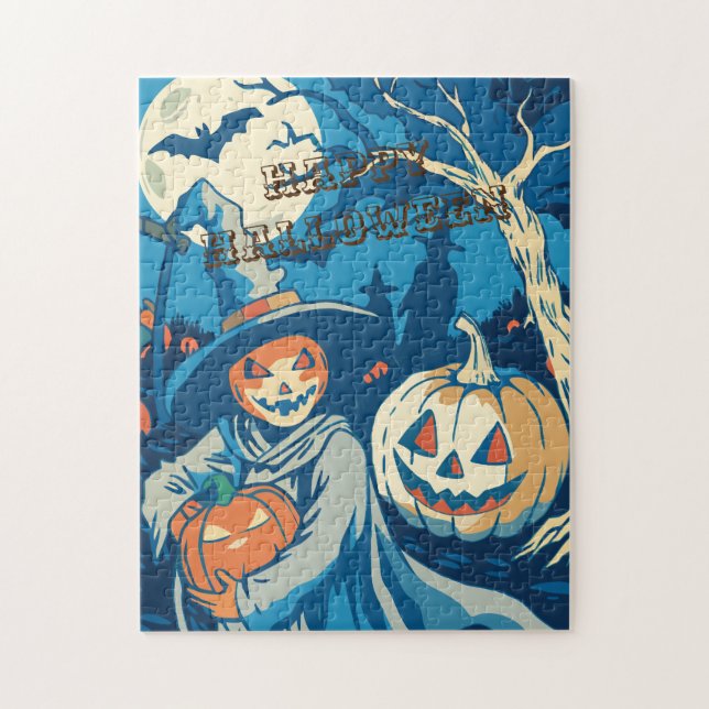 Happy Halloween Jigsaw Puzzle (Vertical)