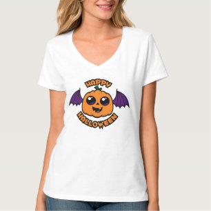 Happy Halloween Kawaii Pumpkin Spooky Cuteness T-Shirt