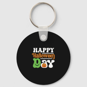 Happy Halloween Key Ring