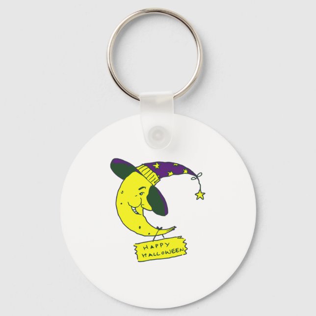 Happy Halloween  Key Ring (Front)