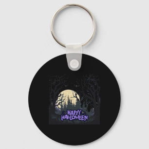 Happy Halloween Key Ring