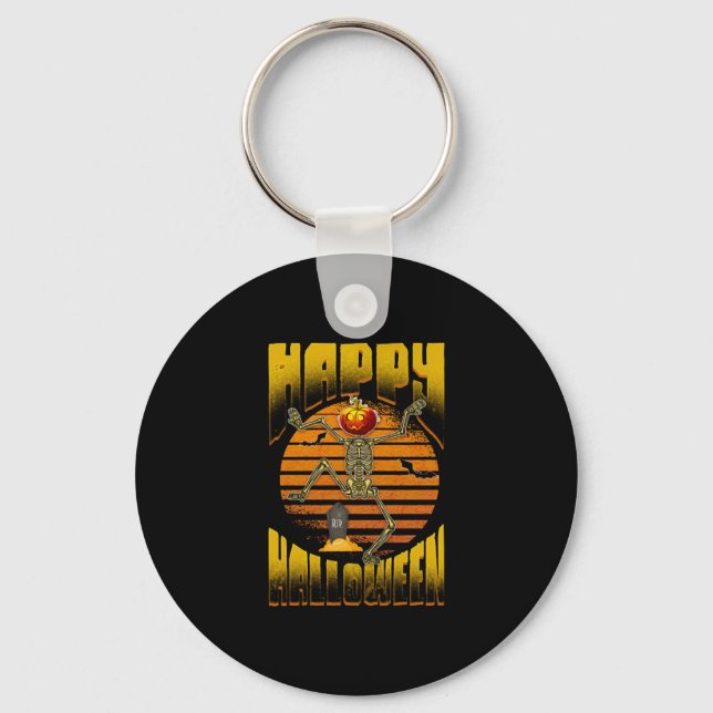 Happy Halloween                                    Key Ring (Front)
