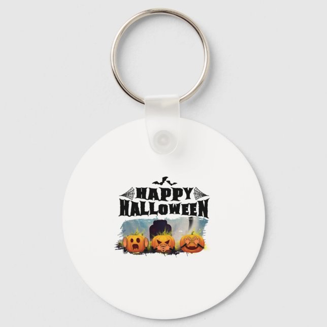 Happy Halloween                                    Key Ring (Front)