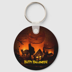 Happy Halloween! Key Ring