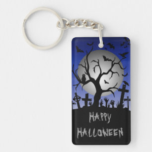 Happy Halloween Key Ring
