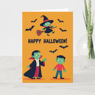 Happy Halloween Kids Card