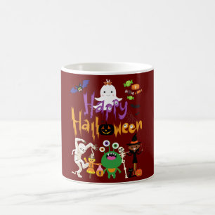 Happy Halloween Kids Cute and Spooky Coffee Mug