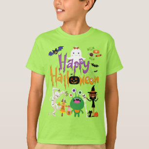 Happy Halloween Kids Cute and Spooky T-Shirt