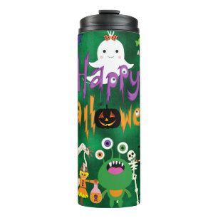 Happy Halloween Kids Cute and Spooky Thermal Tumbler