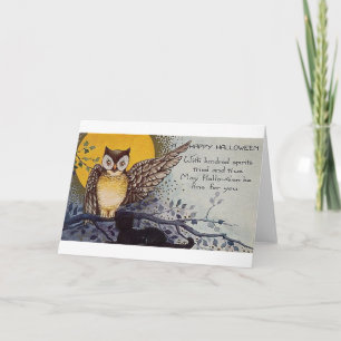 Happy Halloween Kindred Spirits Card