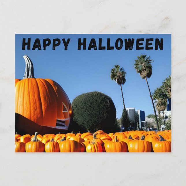 Happy Halloween LA Postcard (Front)