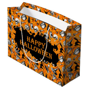 Happy Halloween Large Gift Bag