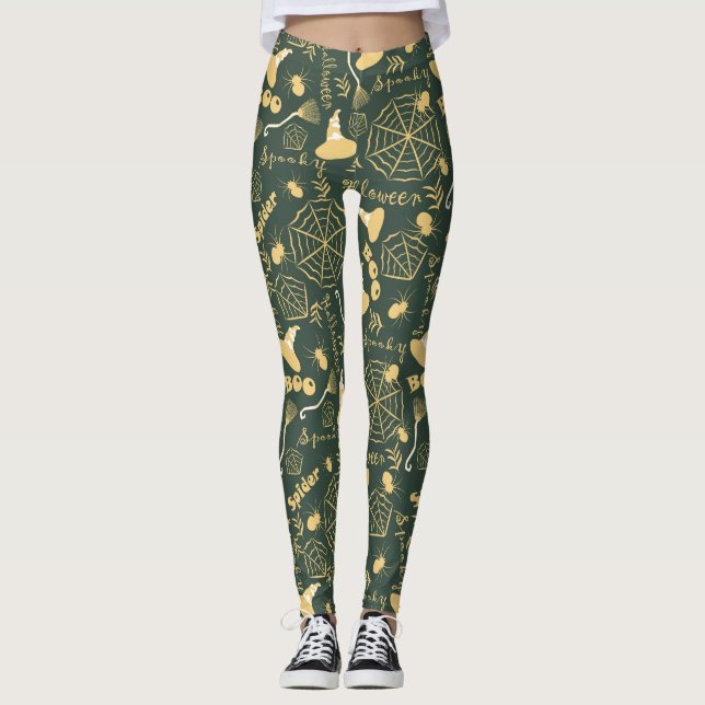 Happy Halloween Leggings (Front)