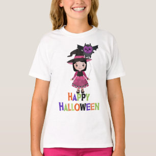 Happy Halloween Little Witch T-Shirt