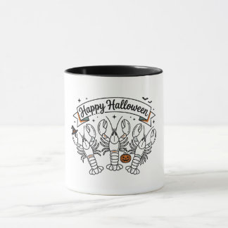 Happy Halloween Lobsters Mug