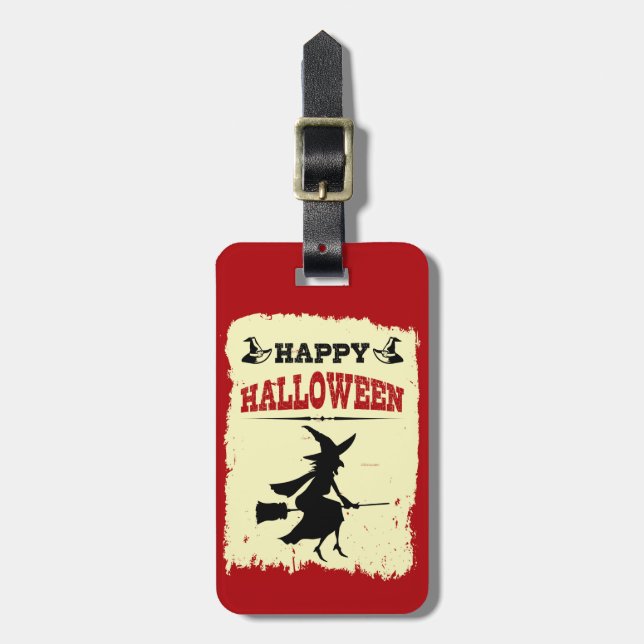 Happy Halloween Luggage Tag (Front Vertical)