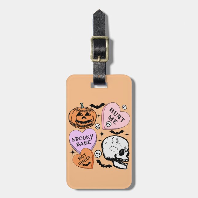 Happy Halloween Luggage Tag (Front Vertical)