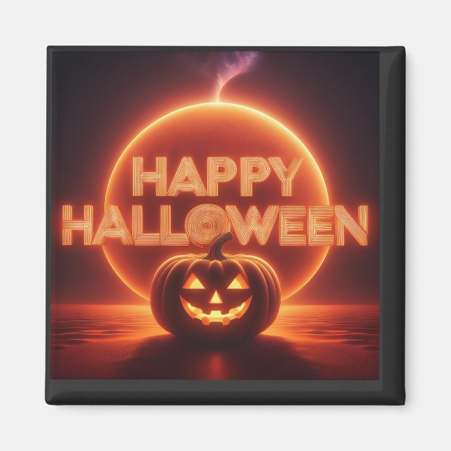 Happy Halloween Magnet (Front)