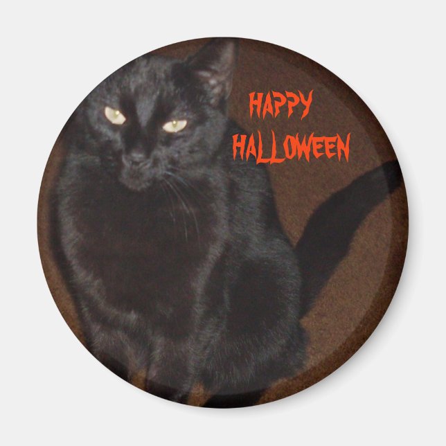 HAPPY, HALLOWEEN MAGNET (Front)