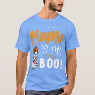 Happy Halloween Mama is My Boo Matching Family Gro T-Shirt