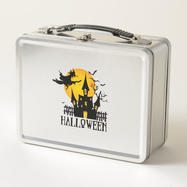 Happy Halloween Metal Lunch Box (Front)