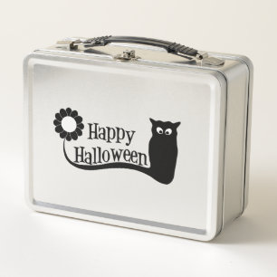Happy Halloween Metal Lunch Box