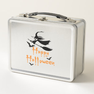 Happy Halloween Metal Lunch Box
