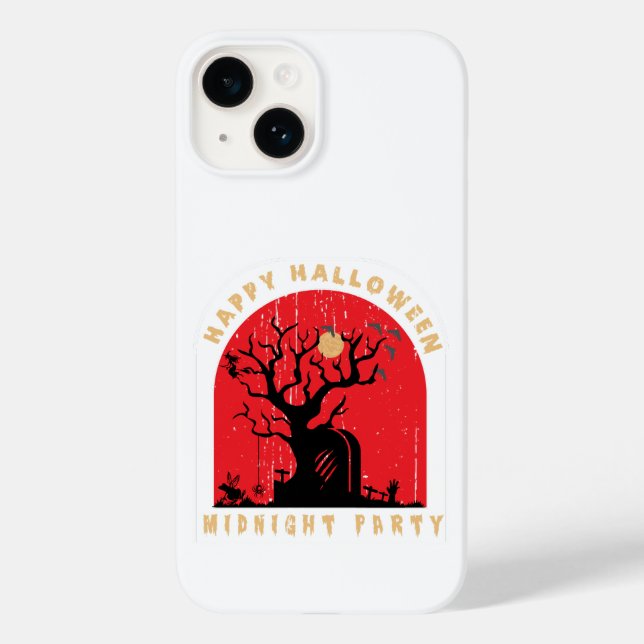  Happy Halloween Midnight Party Case-Mate iPhone Case (Back)