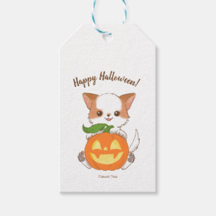 Happy Halloween! Mochi and Jack o'lantern Favour B Gift Tags