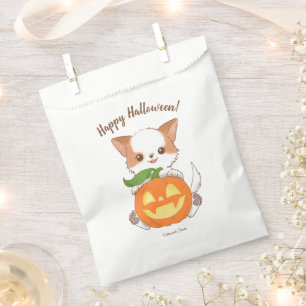 Happy Halloween! Mochi and Jack o'lantern Favour Bags