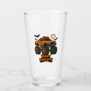 Happy halloween Monster truck Glass