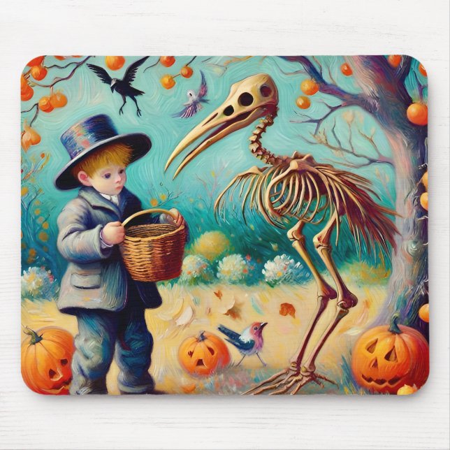  ~ Happy HALLOWEEN ~ Mouse Mat (Front)