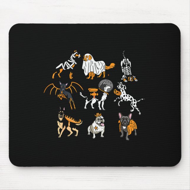 Happy Halloween  Mouse Mat (Front)