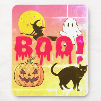 Happy Halloween Mouse Mat