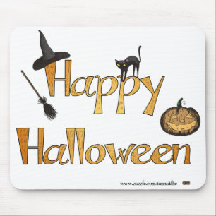 Happy Halloween Mouse Mat