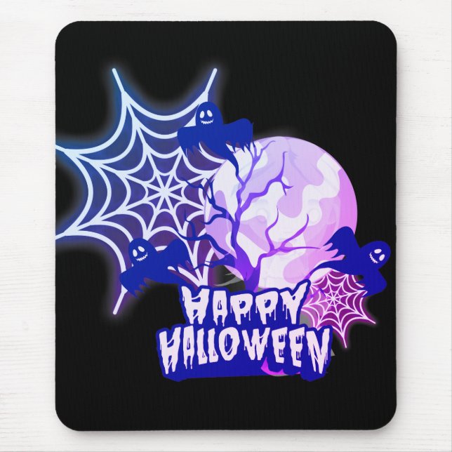 Happy Halloween  Mouse Mat (Front)