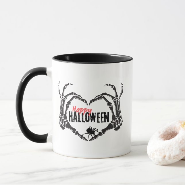 Happy Halloween Mug (With Donut)
