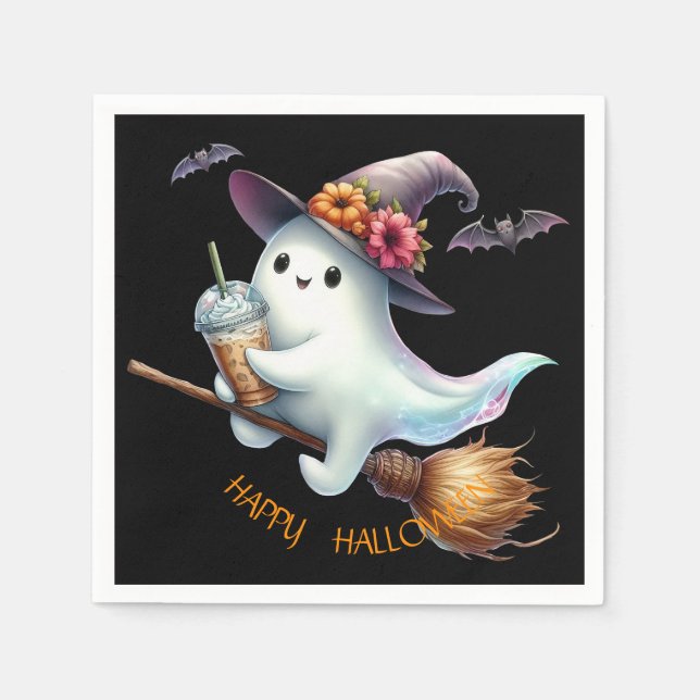 Happy Halloween Napkin (Front)