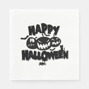 Happy Halloween                     Napkin