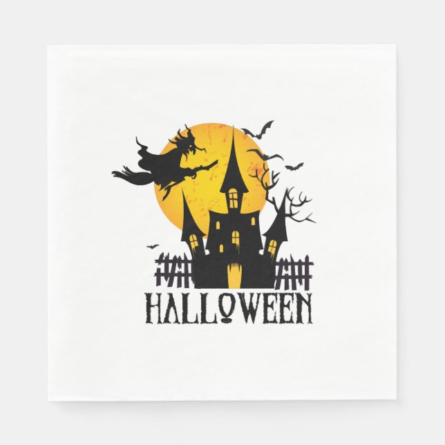 Happy Halloween Napkin (Front)